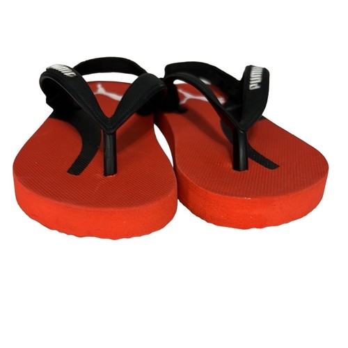 Red Puma Toddler Sandals Size 5 Flip Flops Beach Sand Summer - Bild 2 von 6