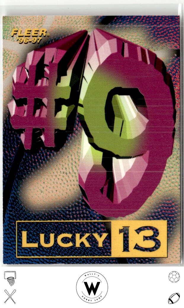 1996-97 Fleer #9 Samaki Walker Lucky 13 Redemptions