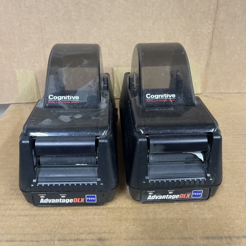Cognitive TPG DLXi DBD24-2085-G1S Direct Thermal Label Printer X2 Both Untested - Picture 1 of 2