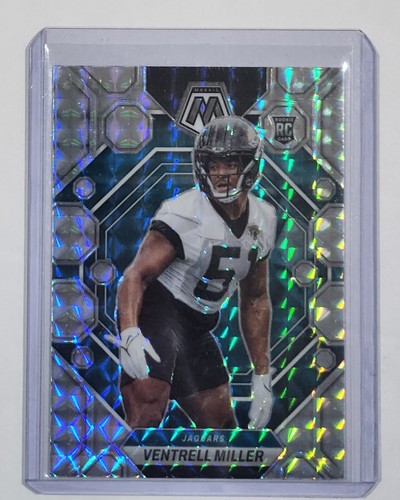 2023 Panini Mosaic VENTRELL MILLER RC Silver Mosaic PRIZM ROOKIE Card #374 - Bild 3 von 4