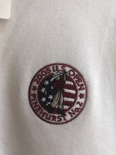Ashworth Womens Small Pinehurst 2005 US Open Golf Polo Shirt White With Tags - Picture 3 of 6