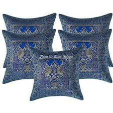Throw Pillow Case Brocade Jacquard Home Decor 16 x 16 Bohemien Pillow covers