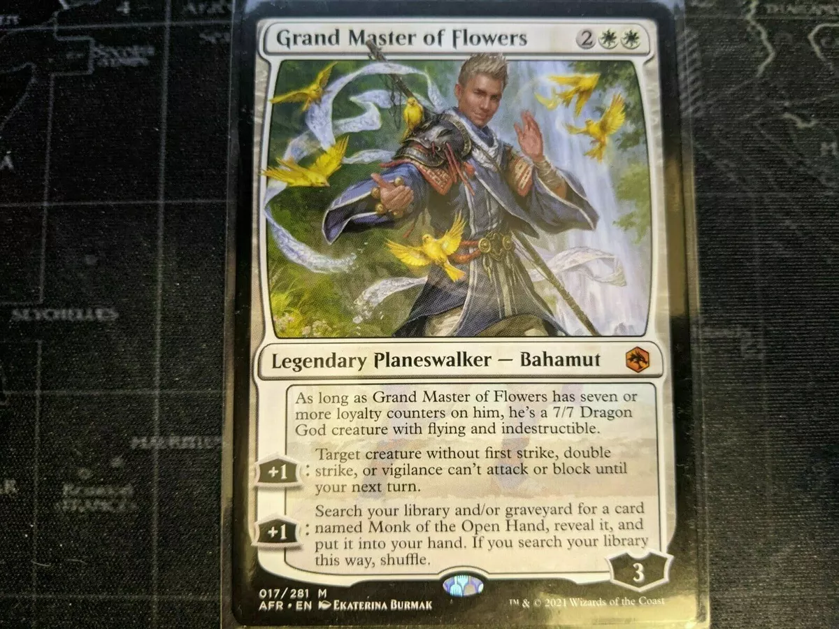 MTG Magic: The Gathering Grand Master of Flowers AFR Forgotten Realms NM!