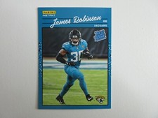 2020 Panini Instant Donruss NFL Football James Robinson Rated Rookie Retro Card 