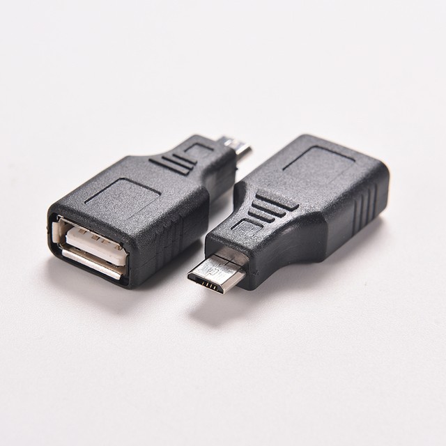 F/M USB 2.0 A Female To Micro USB B 5 Pin Male Plug OTG Adapter Converter jo.EO F/M USB 2.0 A Female To Micro USB B 5 Pin Male Plug OTG Adapter Converter jo.EO