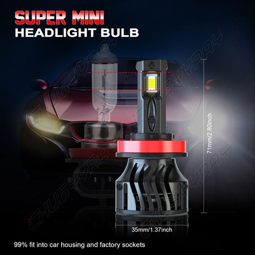 For Ford Escape 2007 6X 9005 H11 H16 LED Headlight High/Low Beam+Fog Light Bulbs - Picture 10 of 15