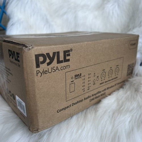 Audio Amplifier w/ Wireless Bluetooth by Pyle - PCA4BT - Mini-Desktop - Picture 3 of 3