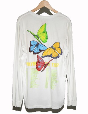 Playboi Carti Self Titled Tour Butterfly Long Sleeve SIZE L | eBay
