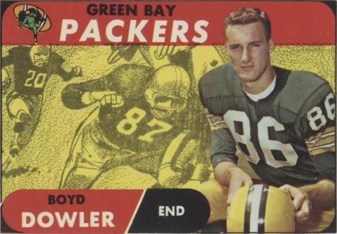 1968 Topps Boyd Dowler #105 - 1 of 2