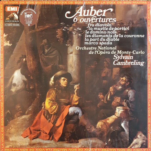 Daniel Francois Esprit Auber 6 Ouvertures LP Sylvain Cambreling 1980 SEALED eBay