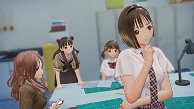 PlayStation4 - ミルクティー PS4 BLUE REFLECTION TIE PLJM-16892 Mel Kishida illustration