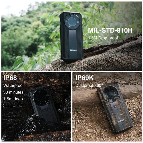 DOOGEE S110 Helio G99 120Hz Outdoor Handy 22GB+256GB Android 13 10800mAh&66W - Bild 8 von 10