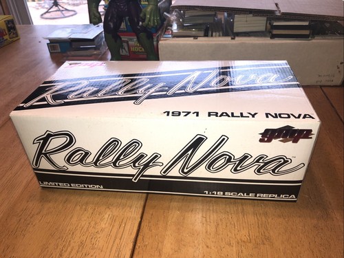 1/18 GMP 1971 RALLY NOVA IN Gold #197 of 500 G1801916 never opened NOS - Picture 8 of 12