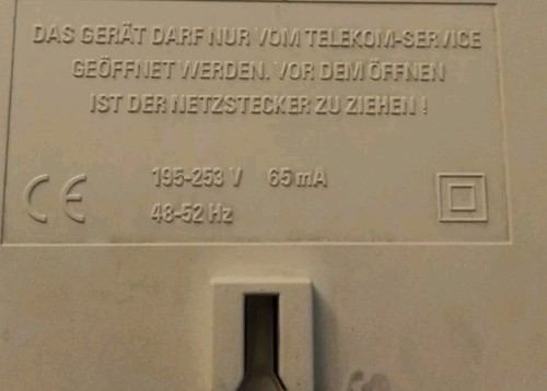 Sphairon NTBA 285972.8 für den ISDN Basisanschluss 230 V NEUWARE in OVP - Bild 4 von 6