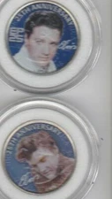 25th anniversary edition Elvis Presley colorized state quarters