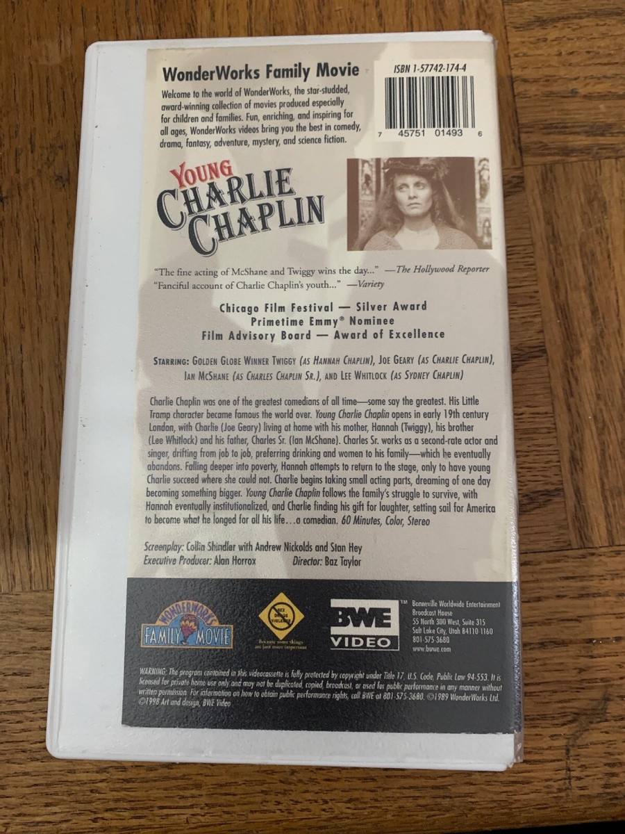 (未使用･未開封品)Young Charlie Chaplin [VHS] Young Charlie Chaplin VHS | eBay