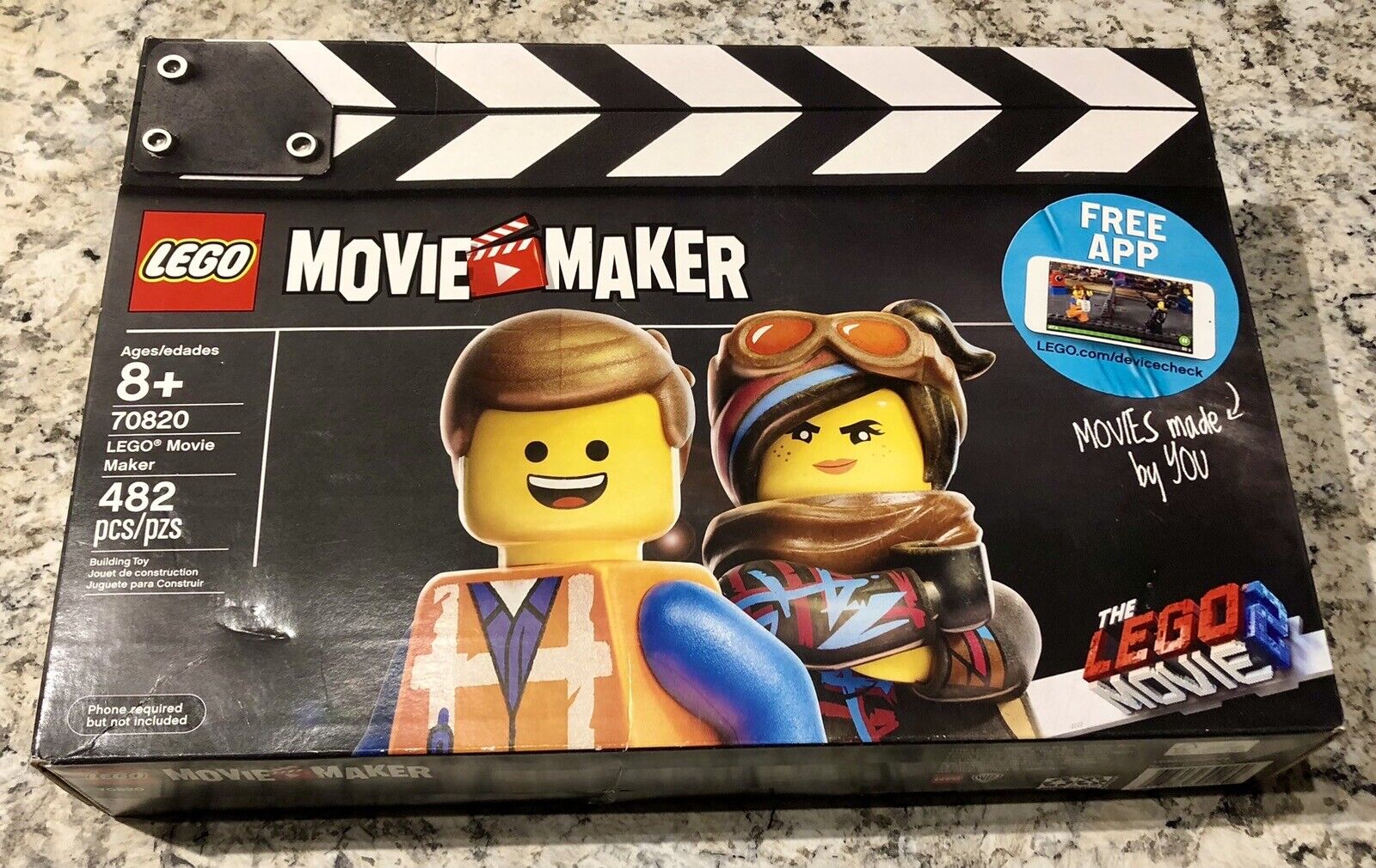 New LEGO 70820 LEGO MOVIE MAKER, LEGO MOVIE New in box