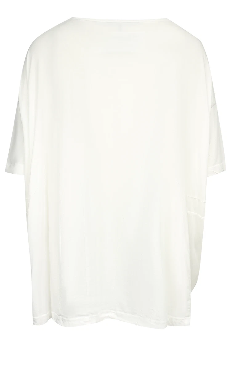 Rundholz Black Label Oversized White Printed T-Shirt | eBay