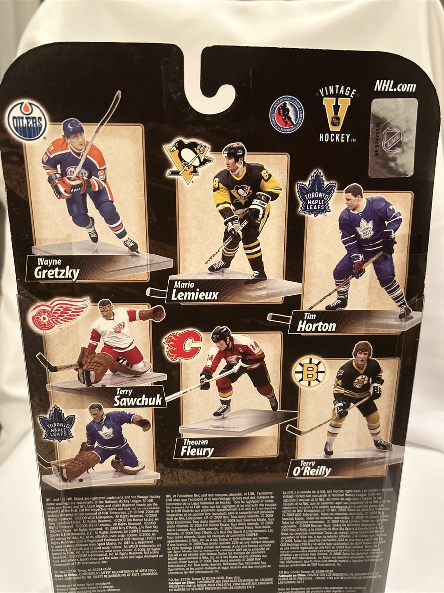 ❤️マクファーレン　NHL ゴーリー　マイクリクター‼️ NIP Terry Sawchuk NHL Legends Series 8 McFarlane Detroit Red