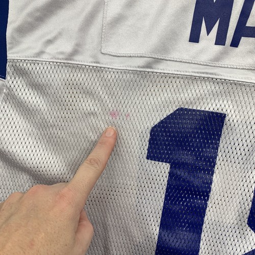 Indianapolis Colts Manning Reebok White Mesh Jersey Mens 2XL Football - Picture 8 of 9