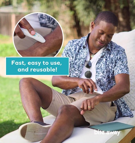 Electronic Bite Relief Device For Irritating Insect Stings & Bites Heat Travel - Picture 3 of 11