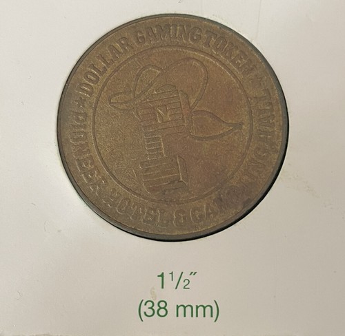 Pioneer Home Double Jackpot Time $1 One Dollar Gaming Token Laughlin Casino Coin - Picture 5 of 10