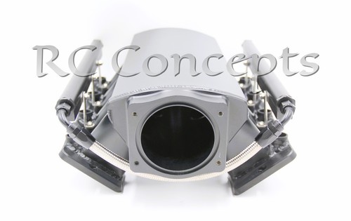 92MM ALUMINUM LOW PROFILE LS1 LS2 LS6 INTAKE MANIFOLD 5.3 6.0 5.7 THROTTLE BODY - Foto 9 di 16