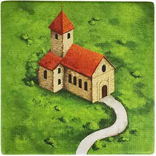 Carcassonne Grundspiel Ersatzteile - Der Fluss, der Abt, Meeple Figuren etc - Picture 2 of 91