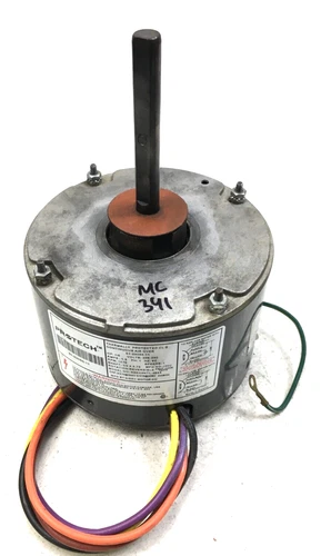 Emerson K55HXNTL-4884 Condenser Motor 51-23055-11 1/5HP 208/230V used #MC341