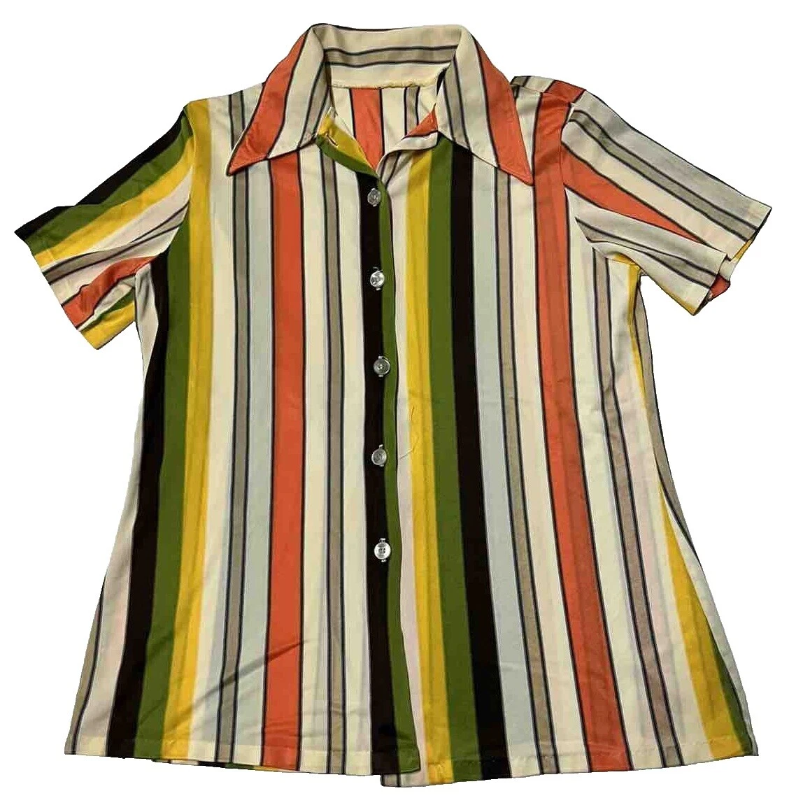 Short Sleeve 1940s Vintage Casual Shirts for Men