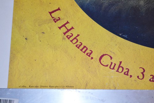 Póster original de la película cubana.23º Festival de Cine.Arte rancano.¡Película fantasía! - Imagen 5 de 5