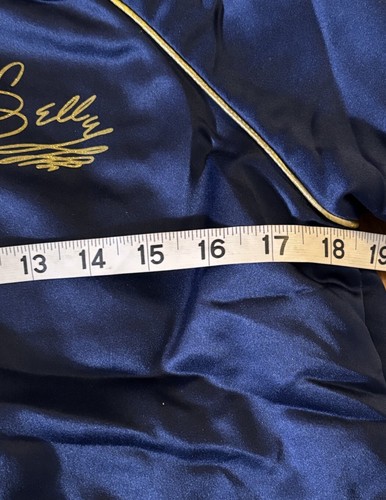 Disney Princess Belle Beauty Beast Bomber Jacket Girls L (10-11) Blue Satin - Picture 5 of 9