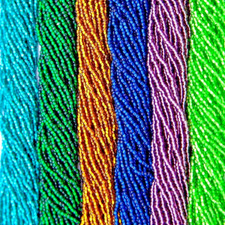 Czech 11/0 Preciosa S-L Sparkling Peacock Bundle Rocaille Glass Seed Beads