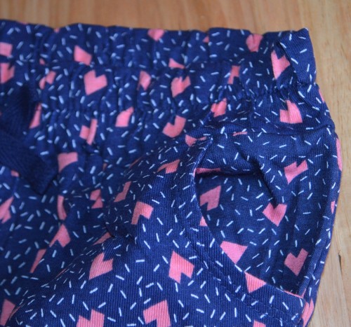 H & T Girls Printed Shorts - BLUE - SIZES - 1,2,3,4,5,6 & 7 YEARS - NEW - Picture 6 of 6