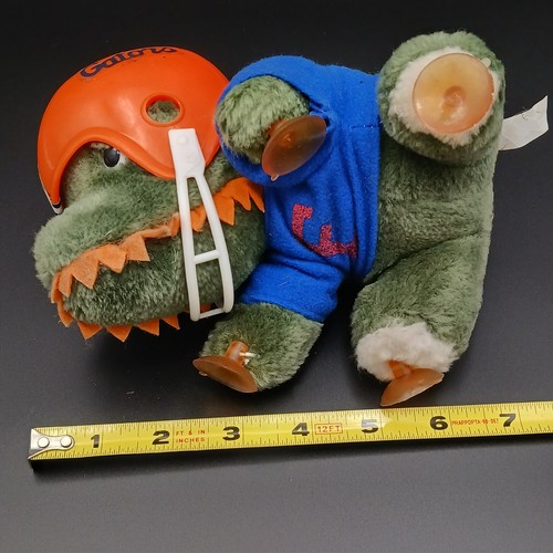 Equipo de fútbol americano universitario NCAA Gators relleno Albert Mascota coche pantalla colgante acento - Imagen 13 de 13