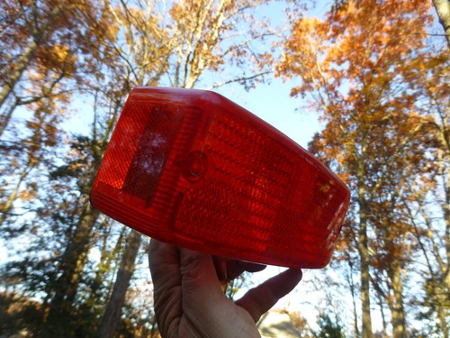 1980 Yamaha XS1100 XS Stanley 040-5498 R-242 Tail Light Lens - Imagen 3 de 7