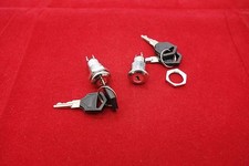 2pcs Cutout Dia. 12mm Metal On/Off Security key switch 2 position 250V AC 1A