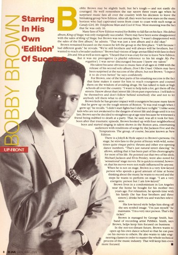 1989 Jan Ebony Man Quincy Jones Bobby Brown Dianne Reeves Ziggy Marley Mike Espy - Picture 3 of 6