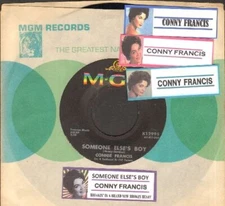 Francis, Connie - Someone Else's Boy MGM 12995 Vinyl 45 rpm Record