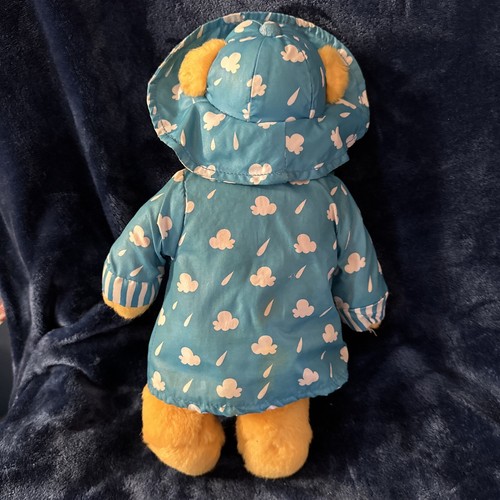 1995 Winnie The Pooh in Raincoat attached book 12" Plush Animal - Picture 5 of 5