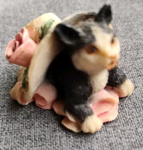 Vintage Teddies, Cat, Bunny & More, Enesco Mini Figurines, Lot Of 8 - Picture 4 of 15