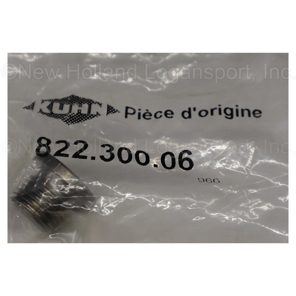 Kuhn Krause Plug Part # 82230006