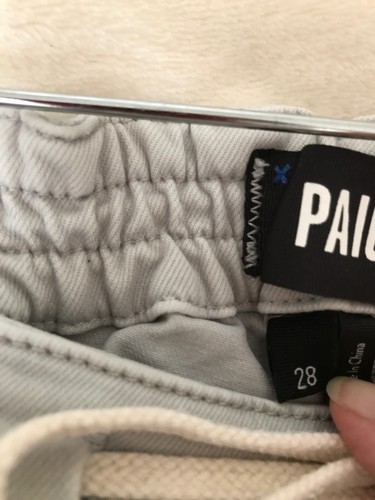 PAIGE Gr. 28 Christy Kordelzug hellbraun sand Chino Hose elastischer Rücken & Kordelzug - Bild 10 von 11