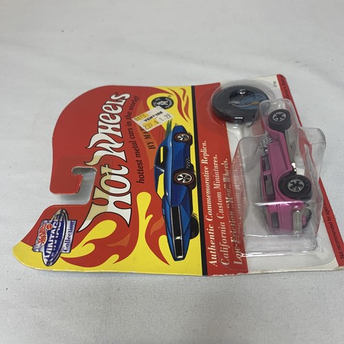 Vintage Hot Wheels THE DEMON MAGENTA  #5730 1993 Red Lines Diecast Car NEW - Bild 5 von 10