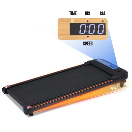 2 in 1 Under Desk Treadmill Walking Pad Remote Control LED Display Home Office - Picture 18 of 21