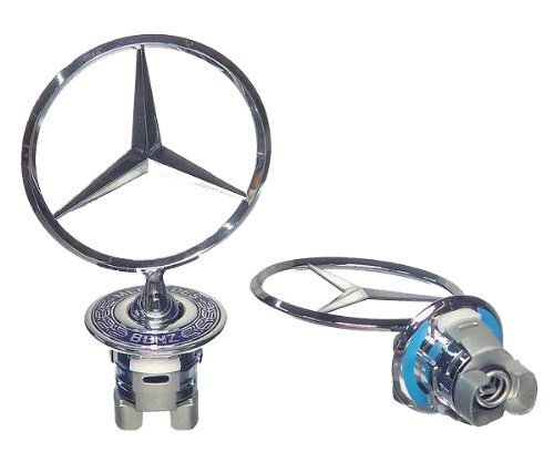 Mercedes C230 Sedan 03-05 Front Hood Chrome Emblem 210 880 01 86 - Picture 5 of 5