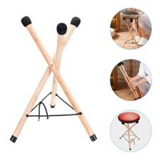 Multi-functional Wooden Performance Tongue Drum Storage Bracket