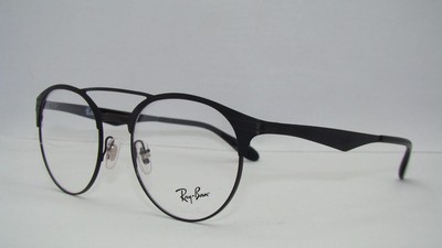 Ray Ban RB 3545 2904 DOUBLE BRIDGE Matte Black Glasses Eyeglasses Frames  Size 51 8053672667486 | eBay
