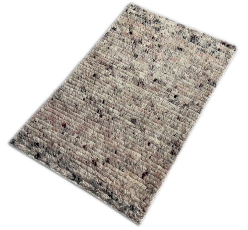 Handgeknüpfter 100% Wollteppich 60x90 Modern Design Teppich Grau Beige BCI83 - Bild 3 von 10