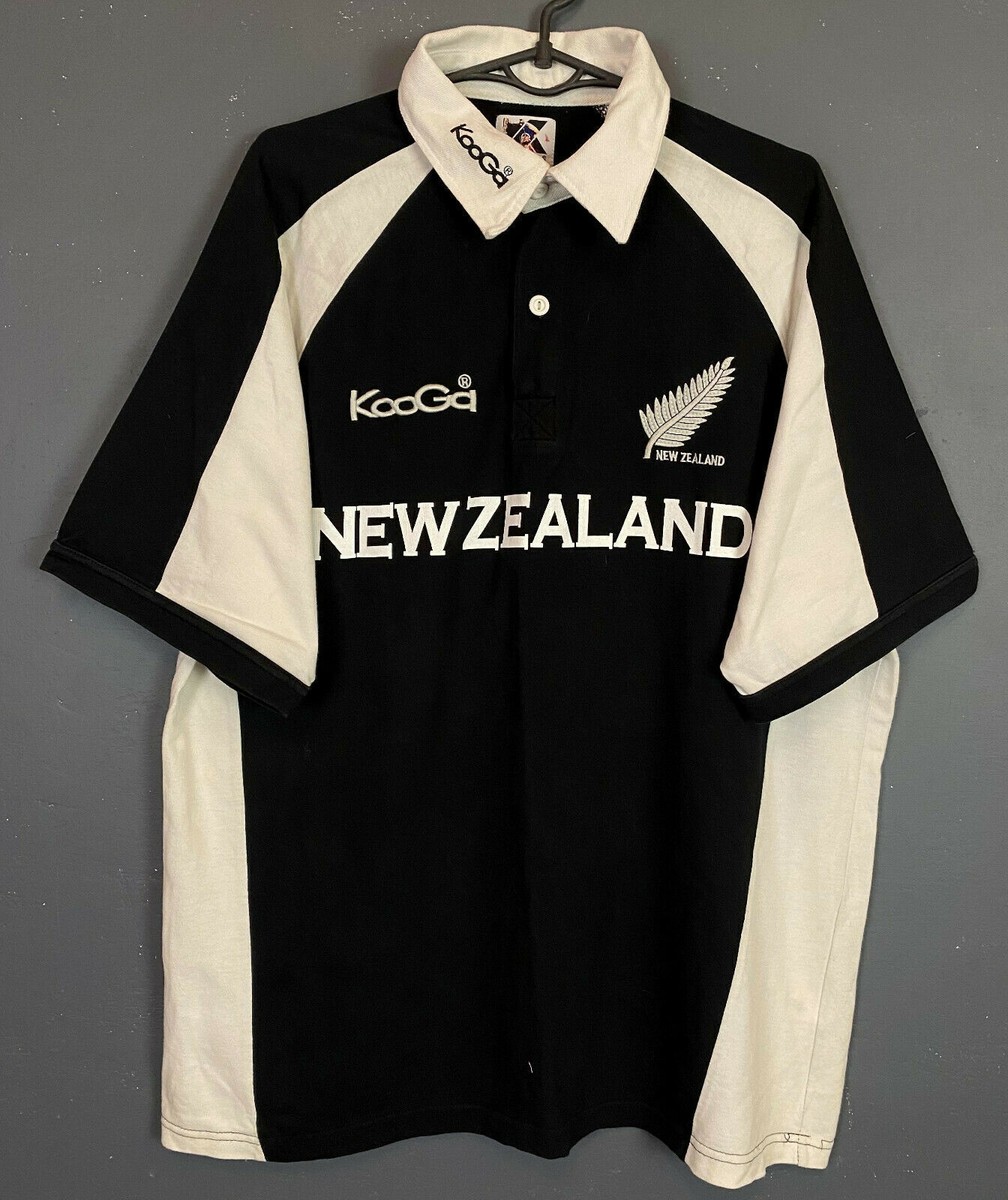 KOOGA MEN'S RUGBY UNION NEW ZEALAND ALL BLACKS SHIRT JERSEY